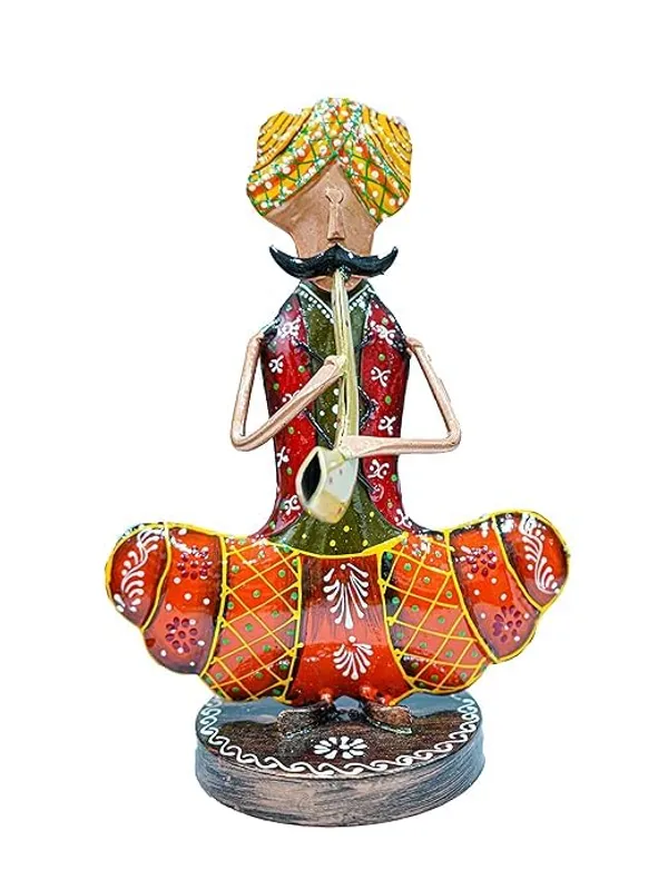 IRON_PAINTED_Musician_Rajasthani_SITTING_MEN_(SET_OF_3)_MINI