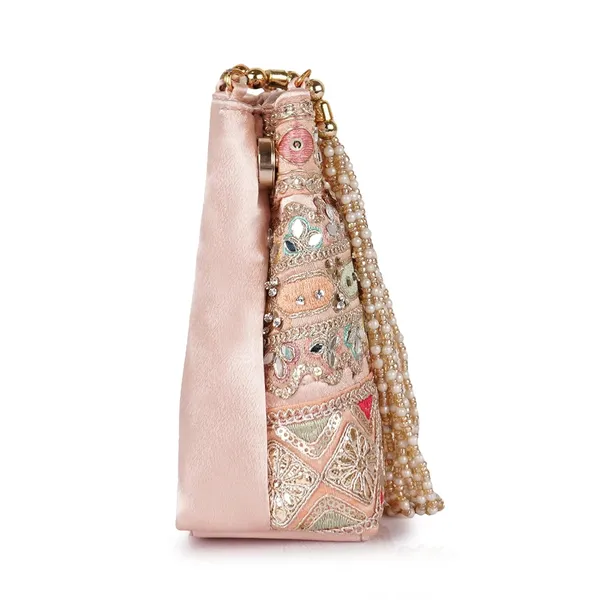 Pink_Velvet_Silk__Embroidery_Ethnic_Wedding_Party_Handheld_Potli_For_Women,_Pink