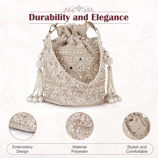 Cream_Velvet_Silk__Embroidery__Ethnic_Wedding_Party_Handheld_Potli_For_Women