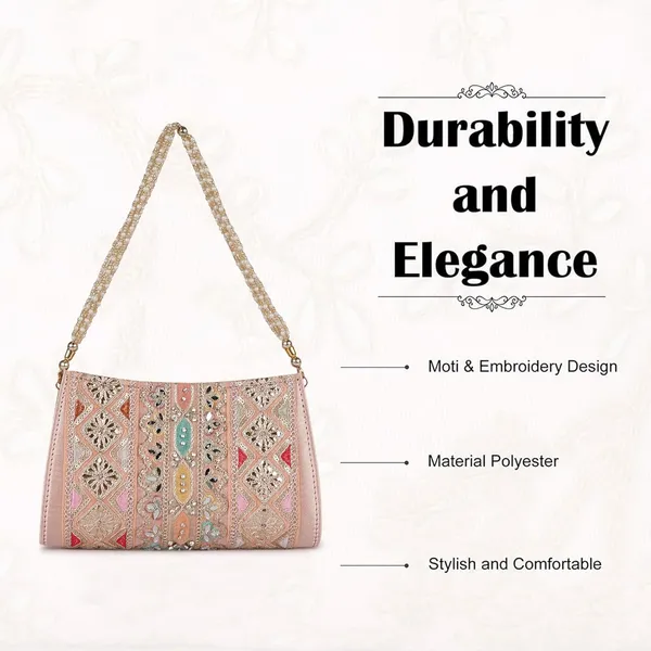 Pink_Velvet_Silk__Embroidery__Wedding_Party_Handheld_Potli_For_Women