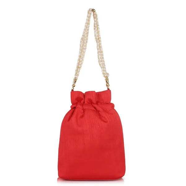 Red_Velvet_Silk_Embroidery_Wedding_Handheld_Potli_Bag_For_Women