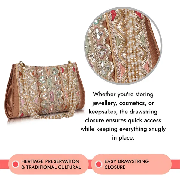 Brown_Velvet_Silk__Embroidery__Wedding_Party_Handheld_Potli_For_Women