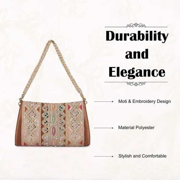 Brown_Velvet_Silk__Embroidery__Wedding_Party_Handheld_Potli_For_Women