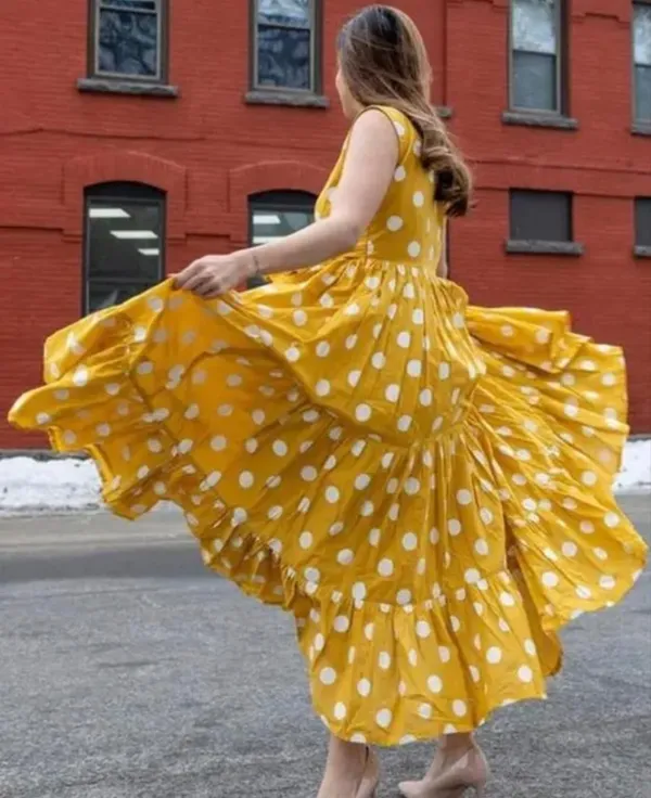 Yellow_Premium_Crape_Solid_Casual_Gown_for_Women