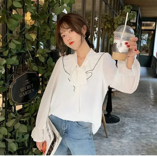 White_Crape_Premium_Casual_Top_For_Women