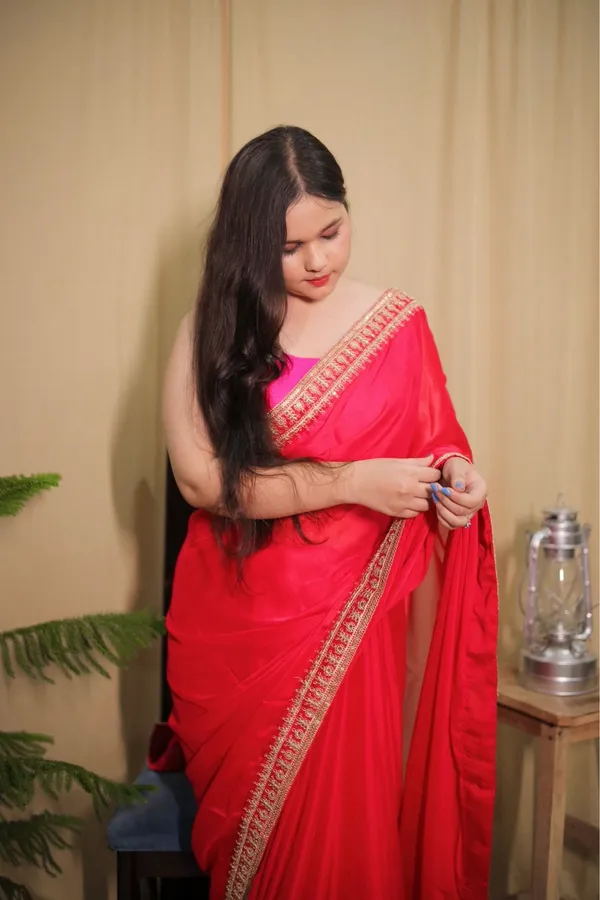 Soft_Pink_Georgette_Satin_Silk_Embellished_Saree_With_Unstitched_Blouse_Piece_|_For_Women