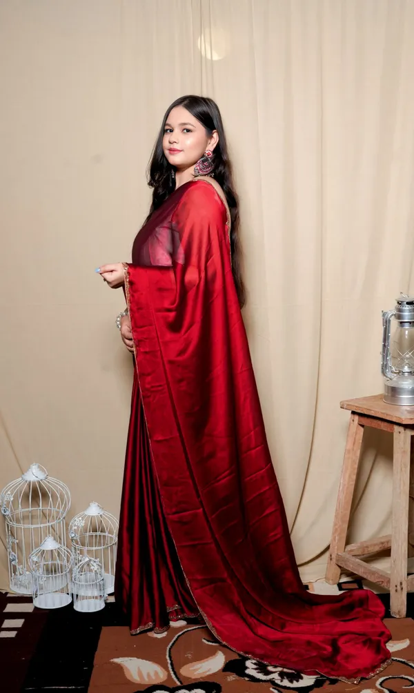Multicolor_Satin_Silk_Embellished_Saree_With_Unstitched_Blouse_Piece_|_For_Women