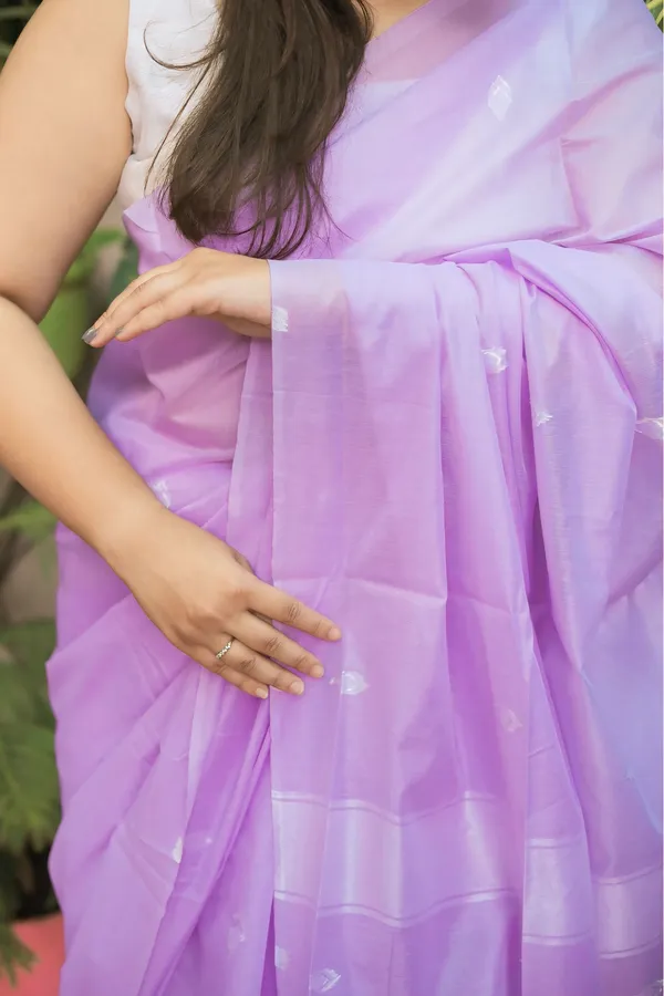 Light_Lilac_Banarasi_Soft_Silk_Printed_Saree_With_Unstitched_Blouse_Piece_|_For_Women