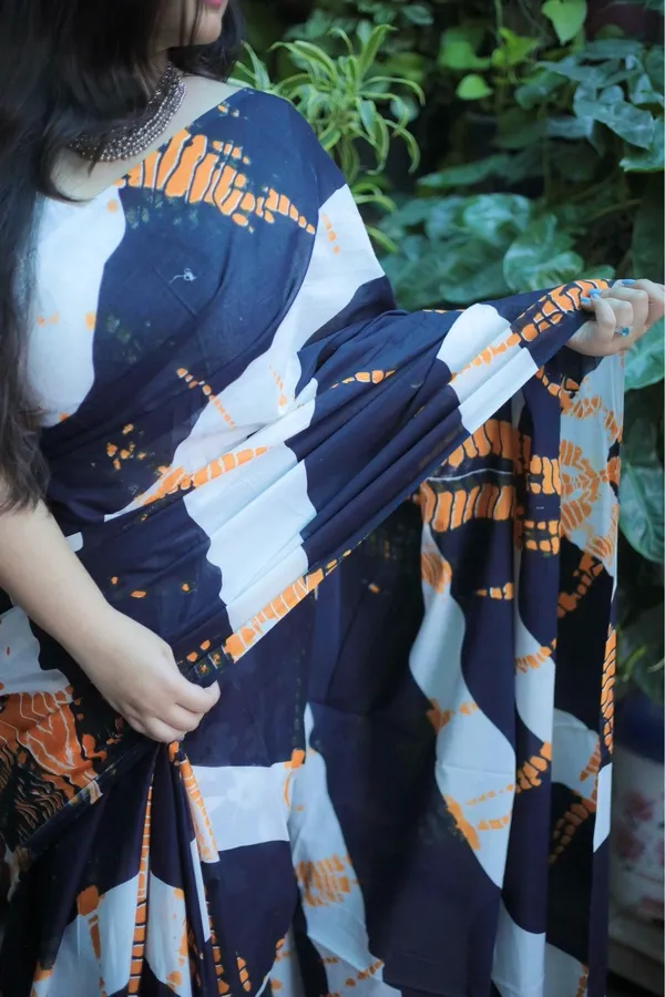 Multicolor_Mulmul_Cotton_Printed_Saree_With_Unstitched_Blouse_Piece_|_For_Women
