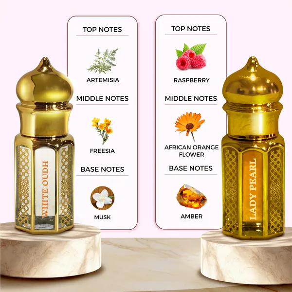 White_Oudh_&_Lady_Pearl_Non_Alcoholic_Couple_Attar_Combo