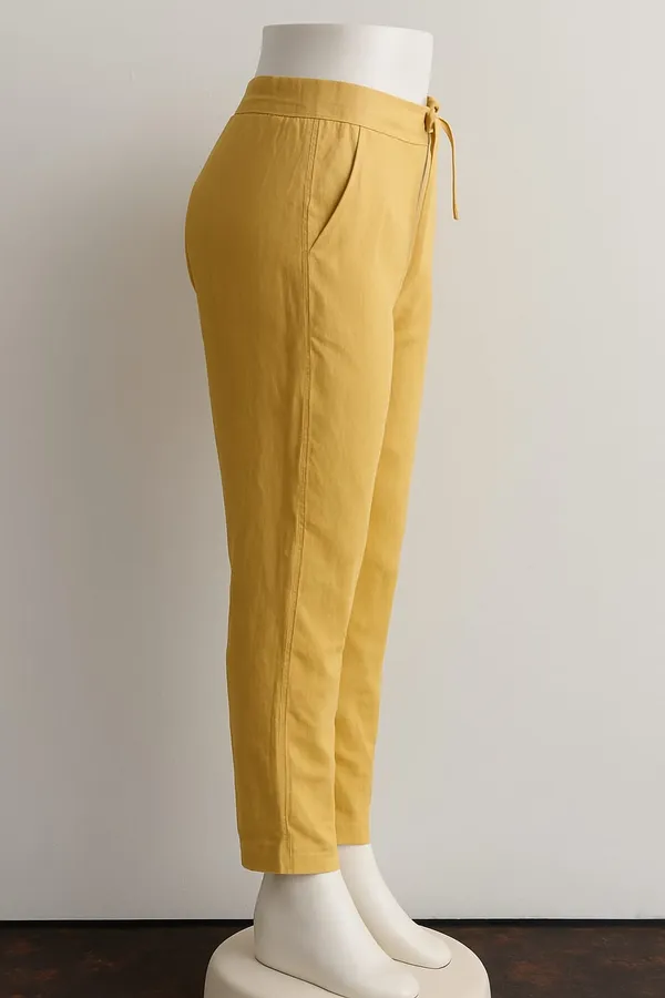 Cream_Cotton_Trouser_Daily_Wear_For_Women