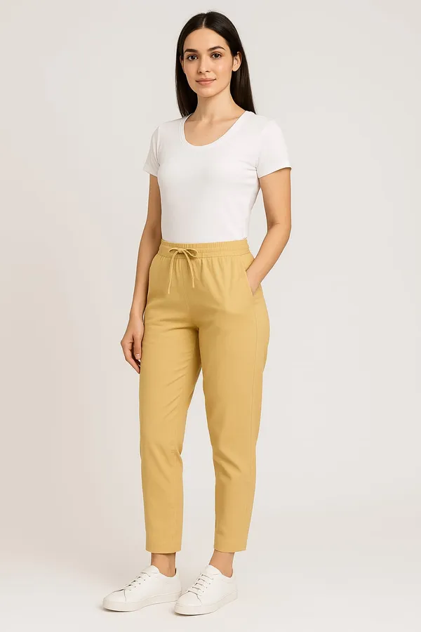 Cream_Cotton_Trouser_Daily_Wear_For_Women