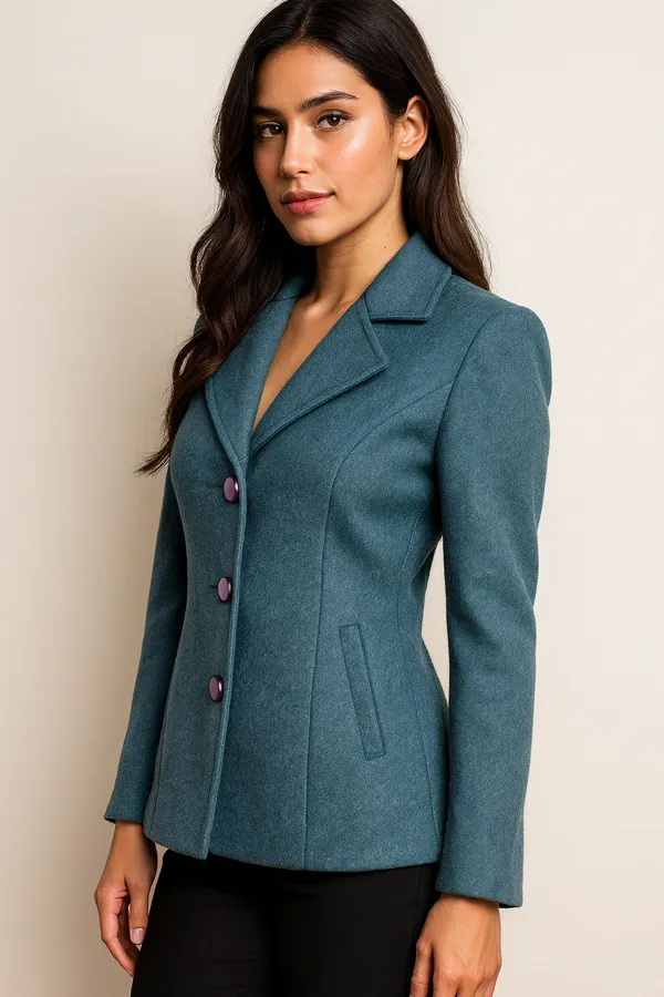 Teal_Blue_Stylish_Blazer_For_Women_Every_Occasion