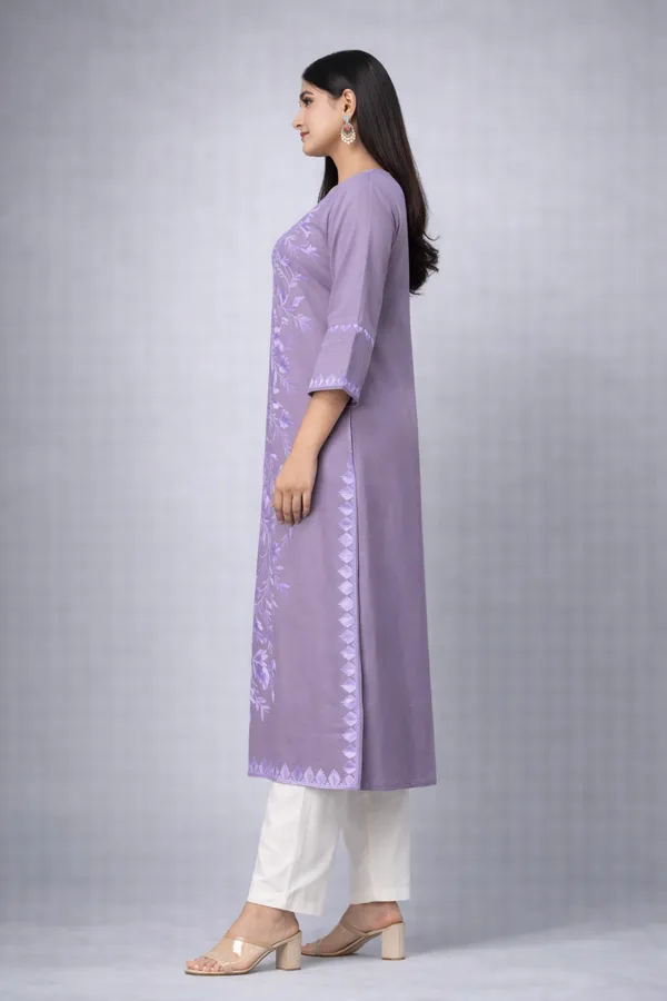 Lavender_Winter_Kashmiri_Pheran_Kurti_For_Women