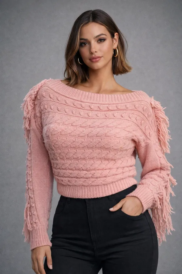 Peach_Woolen_Soft_Touch_Top_Women_For_Every_Occasion
