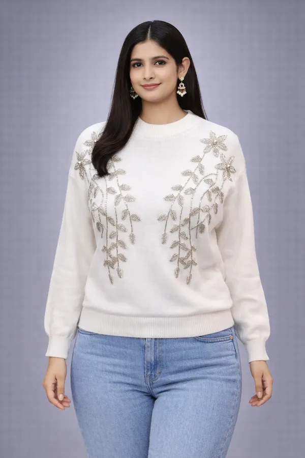 White_Woolen_Soft_Touch_Top_Women_For_Every_Occasion