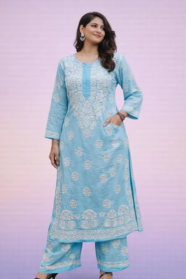 Skyblue_Premium_Chikankari_Modal_Suit_With_Thread_Work_For_Women