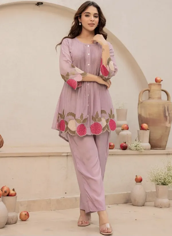 Rose_Floral_Embroidered_Kurta_Pant_Set
