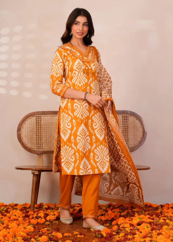 Mustard_Printed_Cotton_Suit_Set|ఆవాల_రంగు_ప్రింటెడ్_కాటన్_సూట్_సెట్|மஞ்சள்_நிற_அச்சு_காட்டன்_சூட்_செட்