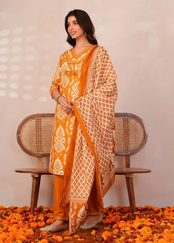 Mustard_Printed_Cotton_Suit_Set|ఆవాల_రంగు_ప్రింటెడ్_కాటన్_సూట్_సెట్|மஞ்சள்_நிற_அச்சு_காட்டன்_சூட்_செட்