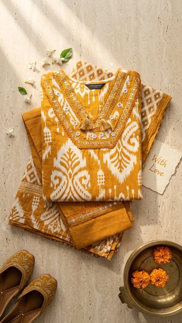 Mustard_Printed_Cotton_Suit_Set|ఆవాల_రంగు_ప్రింటెడ్_కాటన్_సూట్_సెట్|மஞ்சள்_நிற_அச்சு_காட்டன்_சூட்_செட்