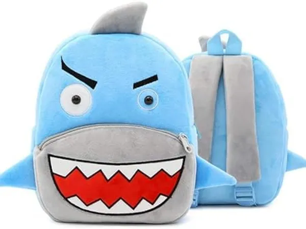 Blue_Baby_Shark_Kids_School_Bag_Backpack_37Cm