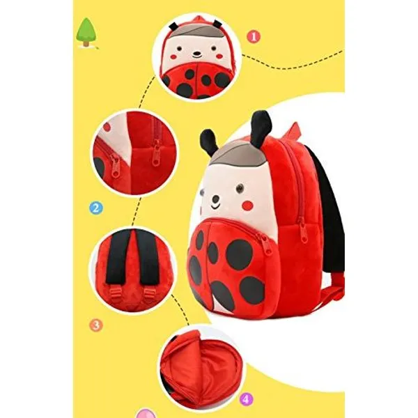 Red_Ladybird_Kids_School_Bag_Backpack_37Cm