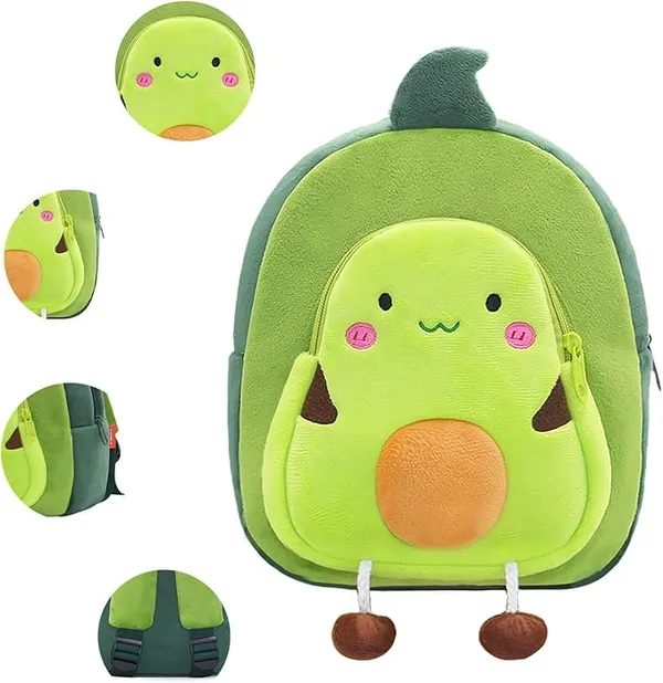 Green_Avocado_Kids_School_Bag_Backpack_37Cm