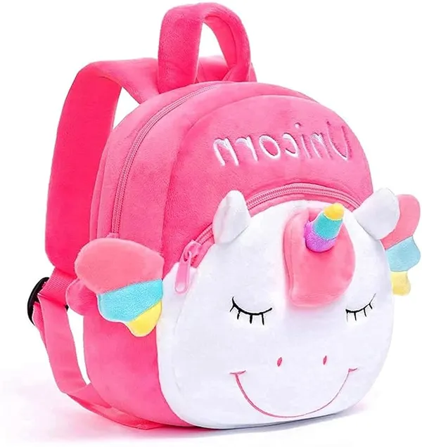Pink_&_White_Unicorn_Kids_School_Bag_Backpack_37Cm