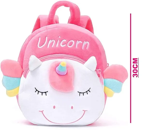 Pink_&_White_Unicorn_Kids_School_Bag_Backpack_37Cm