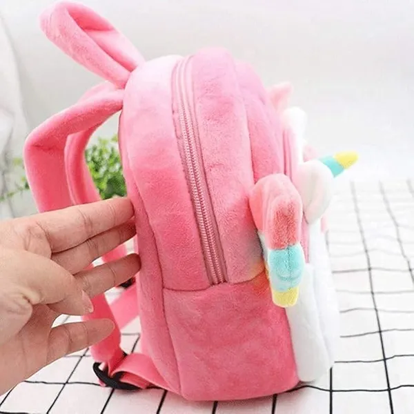 Pink_&_White_Unicorn_Kids_School_Bag_Backpack_37Cm