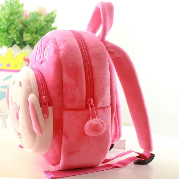 Pink_Cute_Pig_Kids_School_Bag_Backpack_37Cm