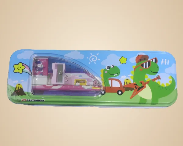 Green_Dinosaur_Pencil_Box_Set_With_Stationery_Essentials