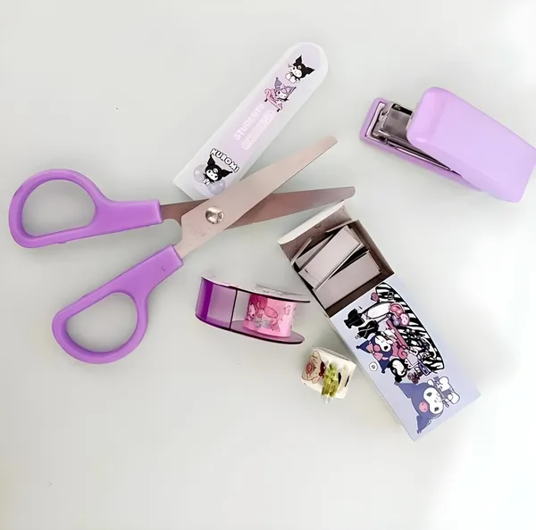 Purple_5_In_1_Unicorn_Stationery_Set_With_Scissors_Stapler_Eraser_Etc.