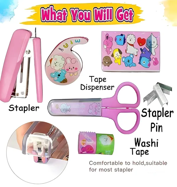 Purple_5_In_1_Unicorn_Stationery_Set_With_Scissors_Stapler_Eraser_Etc.