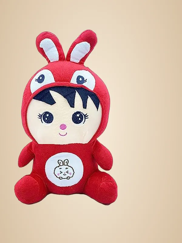 Red_Bunny_Rabbit_with_Cap_Doll_Toy_27cm_for_Kids