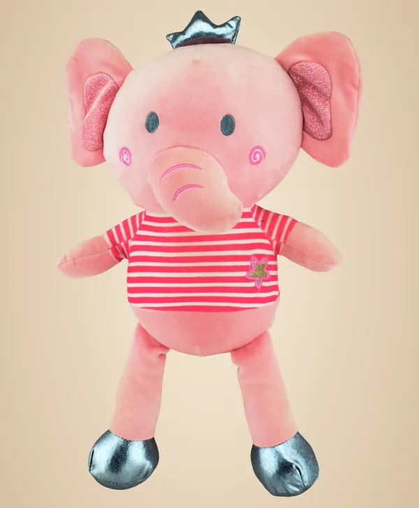 Pink_Little_Elephant_Soft_Toy_42cm_for_Kids