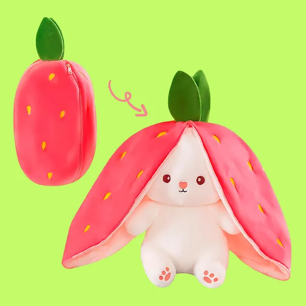 Pink_and_White_Rabbit_in_Strawberry_Soft_Toy_for_Kids