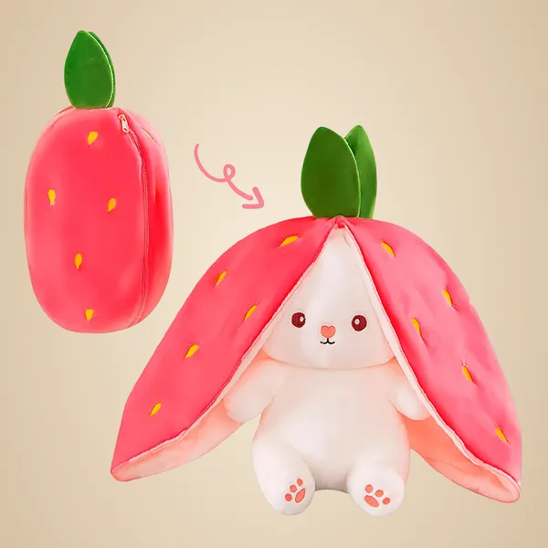 Pink_and_White_Rabbit_in_Strawberry_Soft_Toy_for_Kids