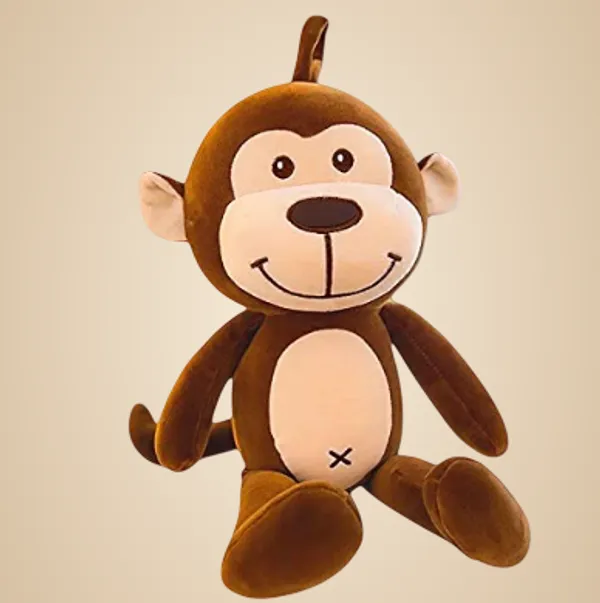 Brown_Monkey_with_Antenna_Soft_Toy_for_Kids