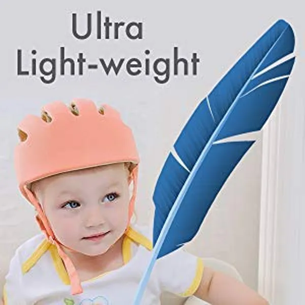 Orange_Baby_Safety_Helmet_&_Kneepads