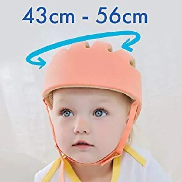 Orange_Baby_Safety_Helmet_&_Kneepads