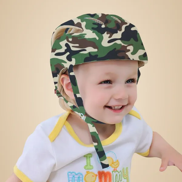 Green_Baby_Safety_Helmet_&_Kneepads