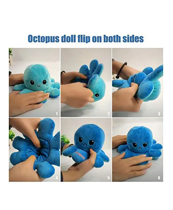 Blue_and_Pink_Reversible_Happy_and_Sad_Octopus_Soft_Toy_17cm_for_Kids
