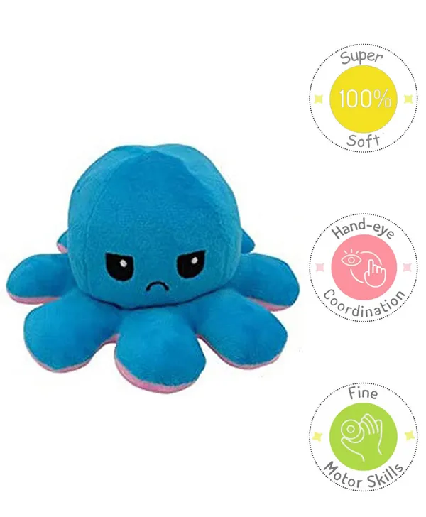 Blue_and_Pink_Reversible_Happy_and_Sad_Octopus_Soft_Toy_17cm_for_Kids