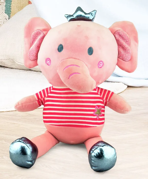 Pink_Little_Elephant_Soft_Toy_42cm_for_Kids
