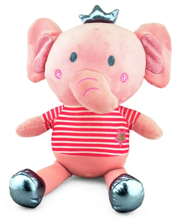 Pink_Little_Elephant_Soft_Toy_42cm_for_Kids