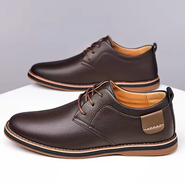 113_Brown_Syntethic_Leather_Casual_Shoes_For_Men