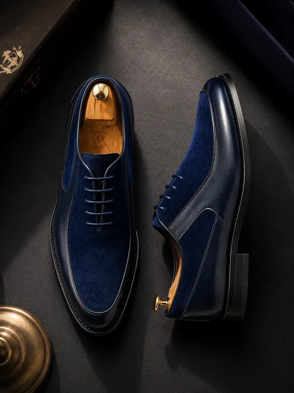 1170_Blue_Syntethic_Leather_Casual_Shoes_For_Men