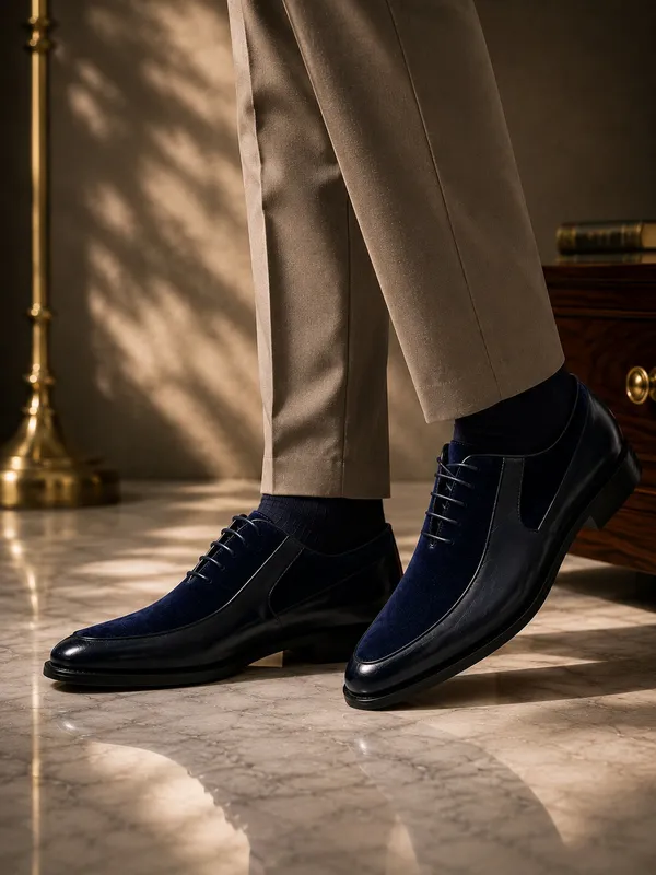 1170_Blue_Syntethic_Leather_Casual_Shoes_For_Men
